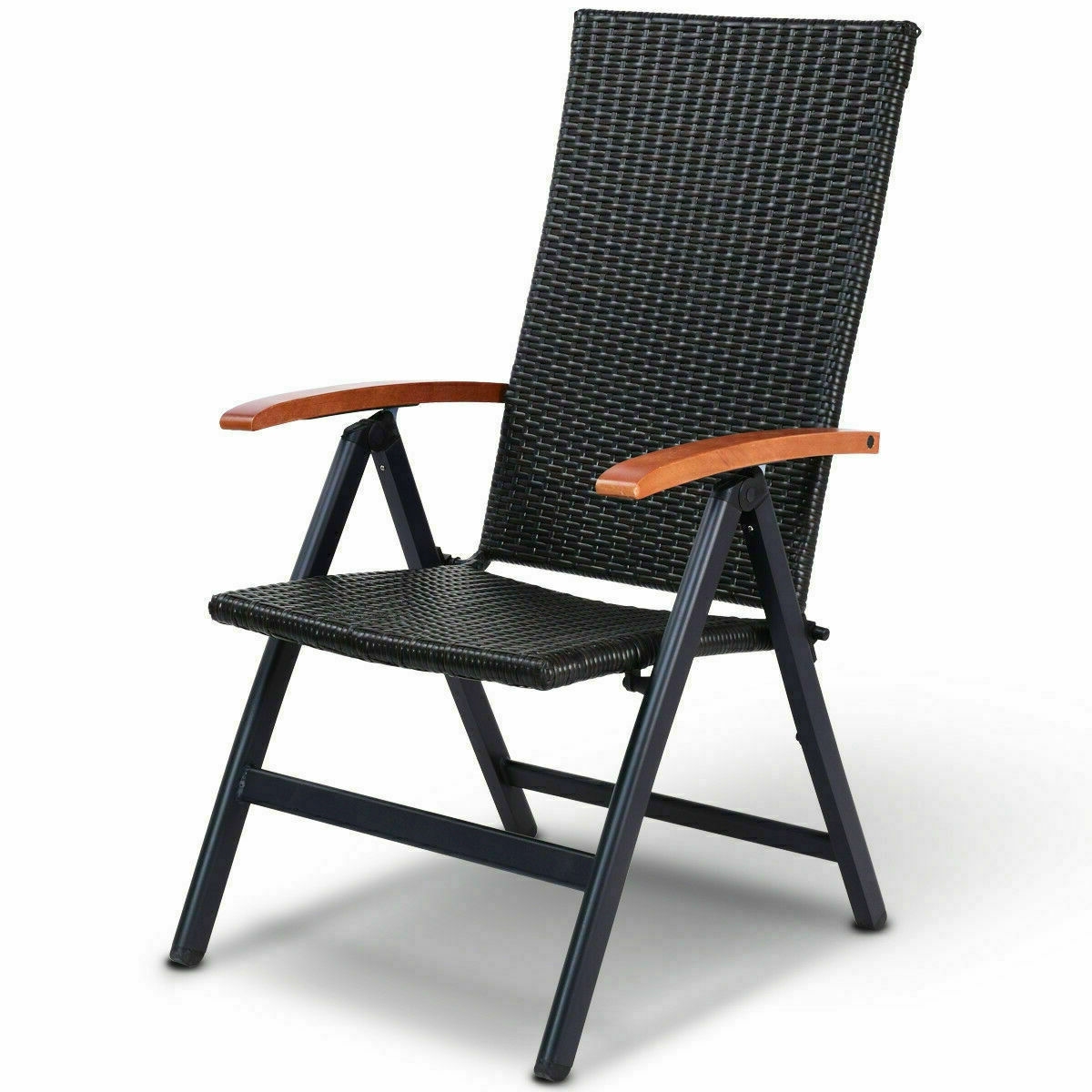 folding wicker patio chairs